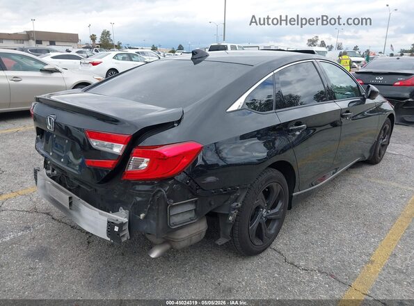 1HGCV1F41KA002854 2019 HONDA ACCORD Черный 