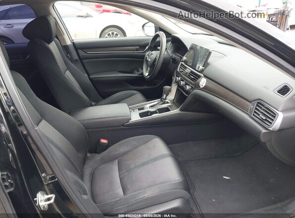 1HGCV1F41KA002854 2019 HONDA ACCORD Черный 