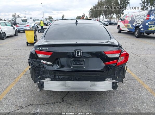 1HGCV1F41KA002854 2019 HONDA ACCORD Черный 