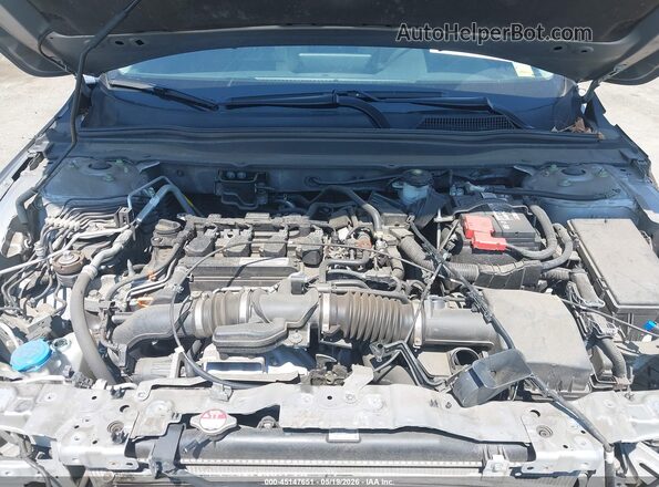 1HGCV1F41KA149160 2019 HONDA ACCORD Silver Rear view