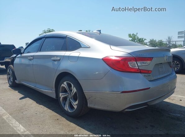 1HGCV1F41KA149160 2019 HONDA ACCORD Silver Rear left
