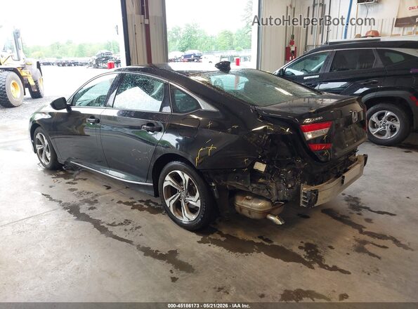 1HGCV1F41LA062389 2020 HONDA ACCORD Black Հետևի ձախ