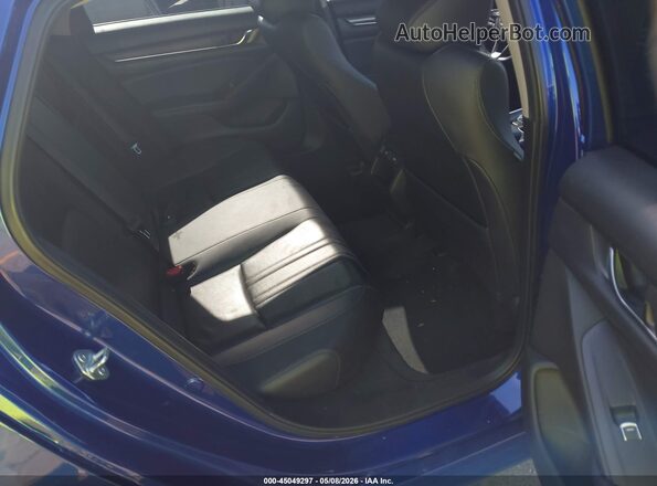 1HGCV1F41NA009243 2022 HONDA ACCORD Blue VIN კოდის სტიკერის ხედი
