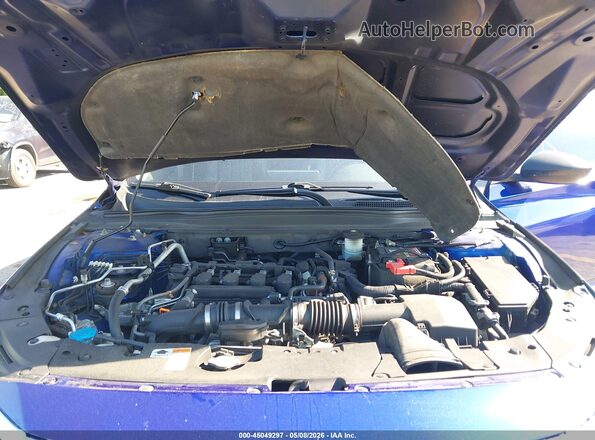 1HGCV1F41NA009243 2022 HONDA ACCORD Blue უკანა ხედი