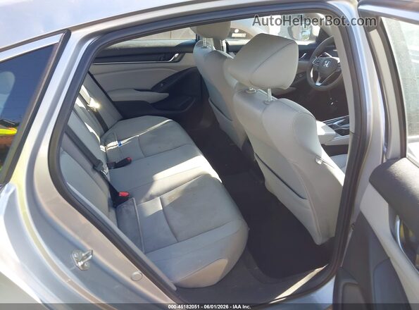 1HGCV1F42JA084110 2018 HONDA ACCORD Silver Vista de la etiqueta del VIN