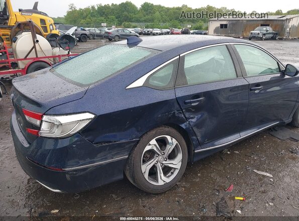 1HGCV1F42JA264607 2018 HONDA ACCORD Blue Դիմացի տեսք