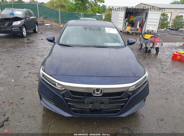 1HGCV1F42JA264607 2018 HONDA ACCORD Blue Սարքավորումների վահանակի տեսք