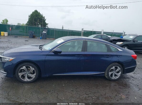 1HGCV1F42JA264607 2018 HONDA ACCORD Blue Սալոնի 360 աստիճան տեսք