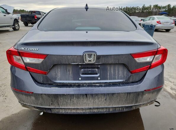 1HGCV1F42LA088189 2020 HONDA ACCORD Gray Вид ззаду