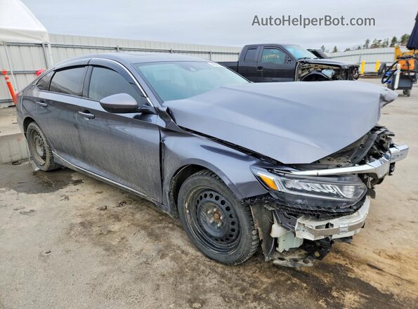 1HGCV1F42LA088189 2020 HONDA ACCORD Gray Передня права чверть