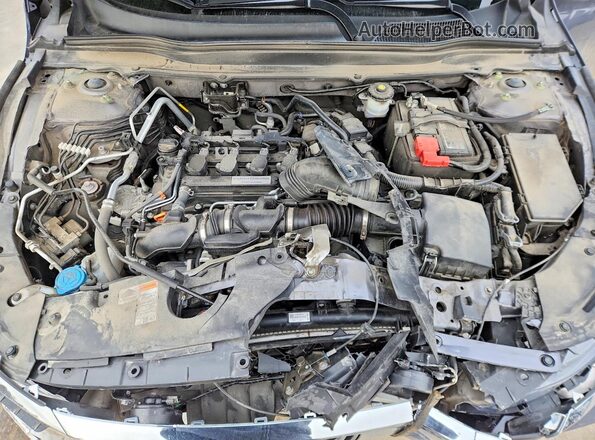 1HGCV1F42LA088189 2020 HONDA ACCORD Gray Вид задньої частини салону