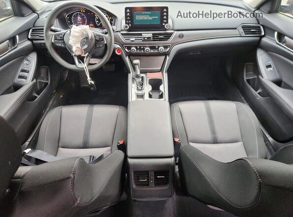 1HGCV1F42LA088189 2020 HONDA ACCORD Gray Вид панелі приладів