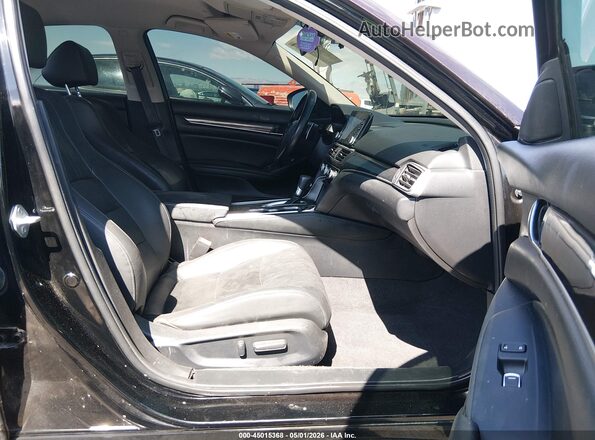 1HGCV1F42NA097414 2022 HONDA ACCORD Purple Вид салону спереду