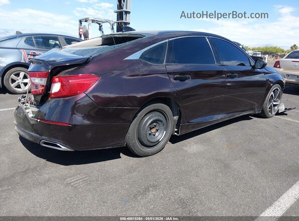 1HGCV1F42NA097414 2022 HONDA ACCORD Purple Задня права чверть