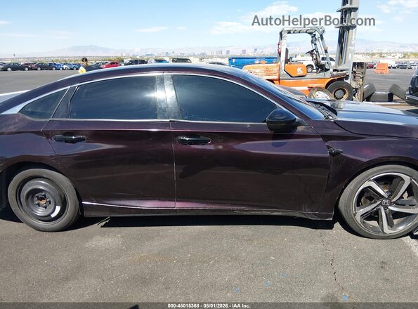 1HGCV1F42NA097414 2022 HONDA ACCORD Purple Панорамний вид салону 360°