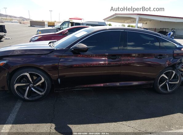 1HGCV1F42NA097414 2022 HONDA ACCORD Purple 