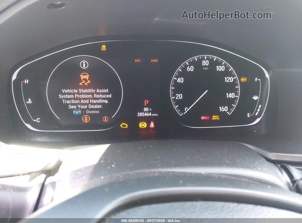 1HGCV1F43JA153404 2018 HONDA ACCORD Gray Հետևի նստատեղերի տեսք