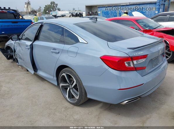 1HGCV1F43NA094425 2022 HONDA ACCORD Gray Tył lewy