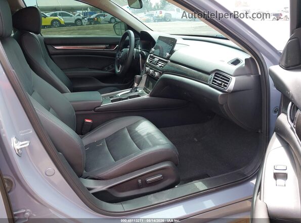 1HGCV1F43NA094425 2022 HONDA ACCORD Gray Widok wnętrza z przodu