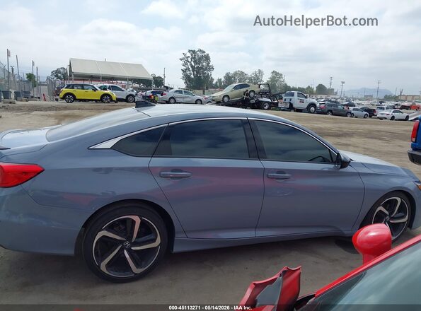 1HGCV1F43NA094425 2022 HONDA ACCORD Gray Widok wnętrza z tyłu