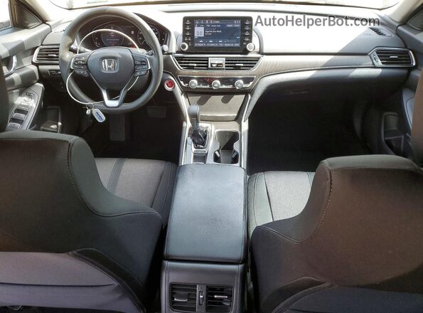 1HGCV1F44JA092385 2018 HONDA ACCORD Серый 