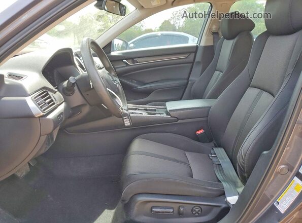 1HGCV1F44JA092385 2018 HONDA ACCORD Серый 