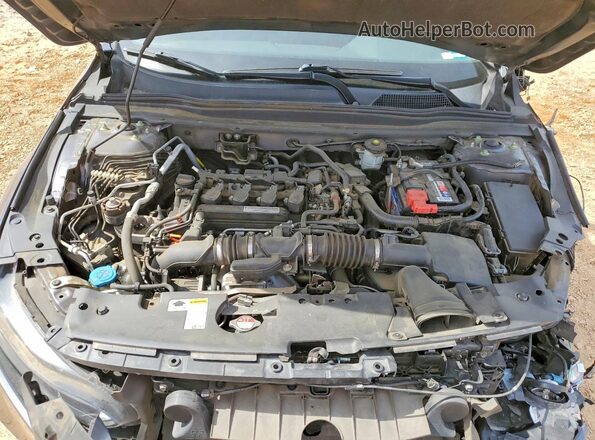 1HGCV1F44JA092385 2018 HONDA ACCORD Серый 