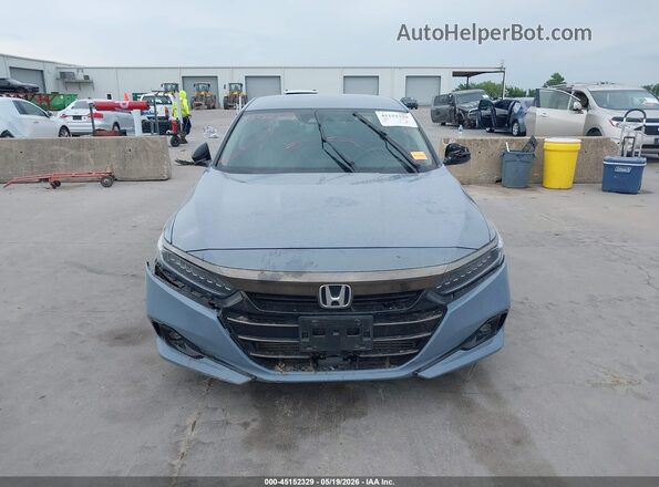 1HGCV1F44MA064493 2021 HONDA ACCORD Light Blue Սարքավորումների վահանակի տեսք