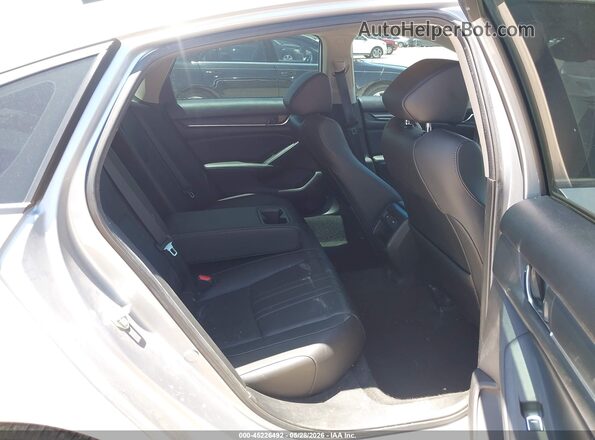 1HGCV1F44MA095386 2021 HONDA ACCORD Silver VIN կոդի պիտակի տեսք