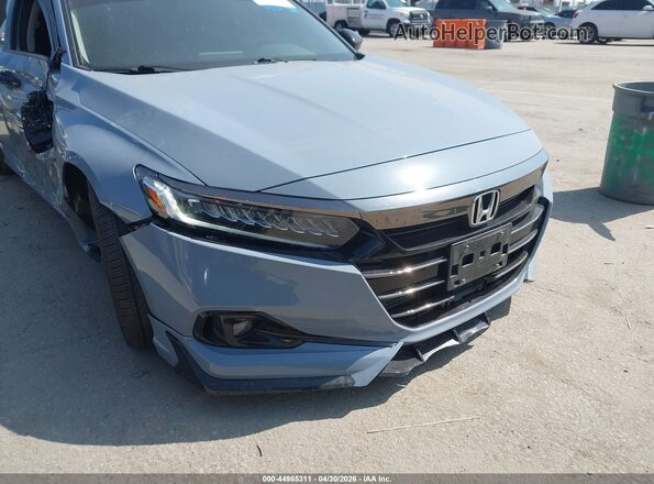 1HGCV1F44NA108669 2022 HONDA ACCORD Gray Vista frontal