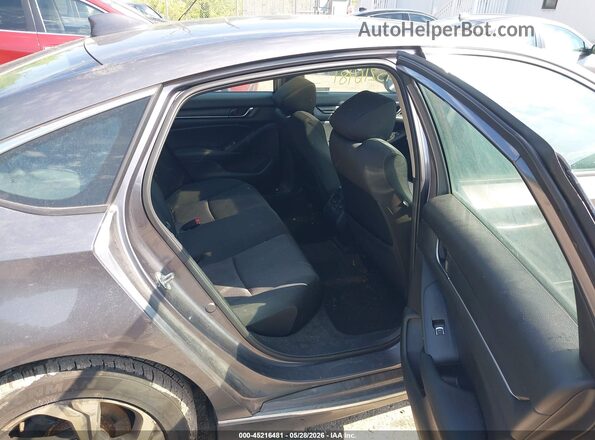 1HGCV1F45JA168633 2018 HONDA ACCORD Серый Вид наклейки с VIN-кодом