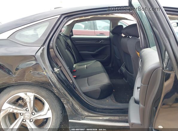 1HGCV1F45KA025943 2019 HONDA ACCORD Black VIN კოდის სტიკერის ხედი
