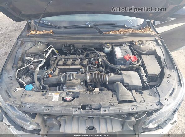 1HGCV1F45KA025943 2019 HONDA ACCORD Black უკანა ხედი