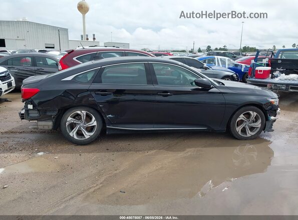 1HGCV1F45KA025943 2019 HONDA ACCORD Black სალონის 360-გრადუსიანი ხედი