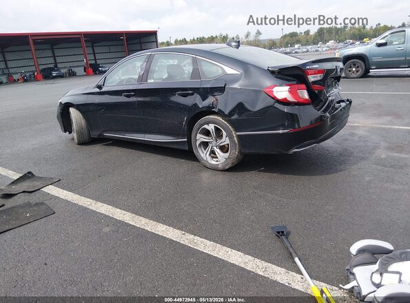 1HGCV1F45LA012465 2020 HONDA ACCORD Black უკანა მარცხენა