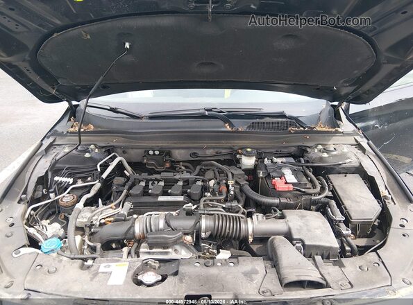 1HGCV1F45LA012465 2020 HONDA ACCORD Black უკანა ხედი