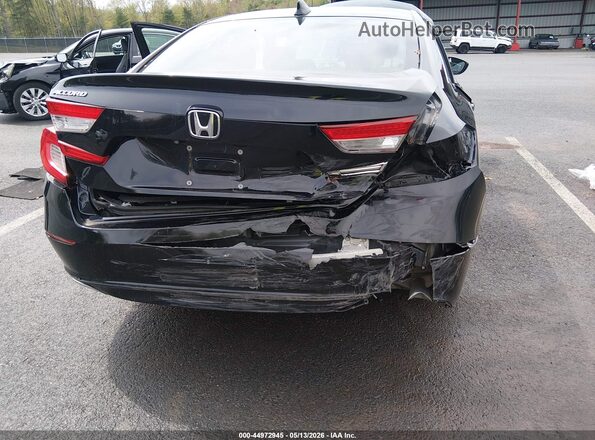 1HGCV1F45LA012465 2020 HONDA ACCORD Black წინა ხედი
