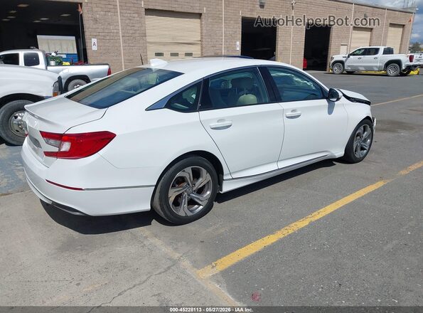 1HGCV1F45LA015852 2020 HONDA ACCORD Белый Задняя правая четверть