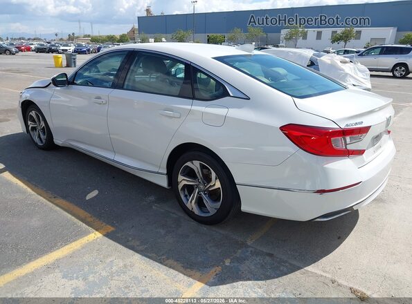 1HGCV1F45LA015852 2020 HONDA ACCORD Белый Задняя левая четверть