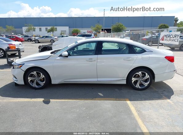1HGCV1F45LA015852 2020 HONDA ACCORD Белый Панорамный вид салона 360°
