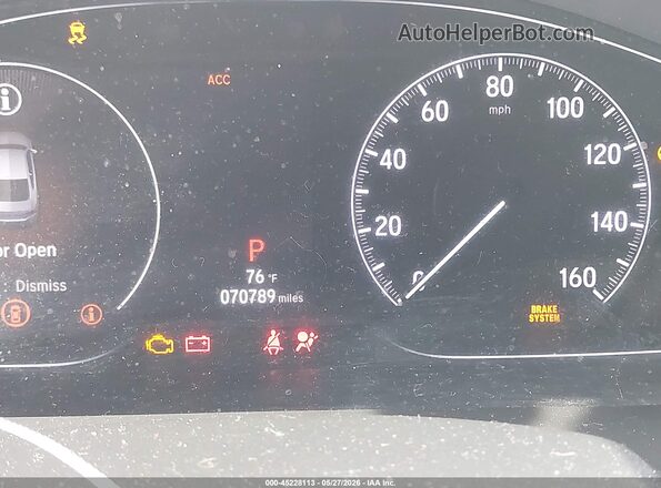 1HGCV1F45LA015852 2020 HONDA ACCORD Белый 