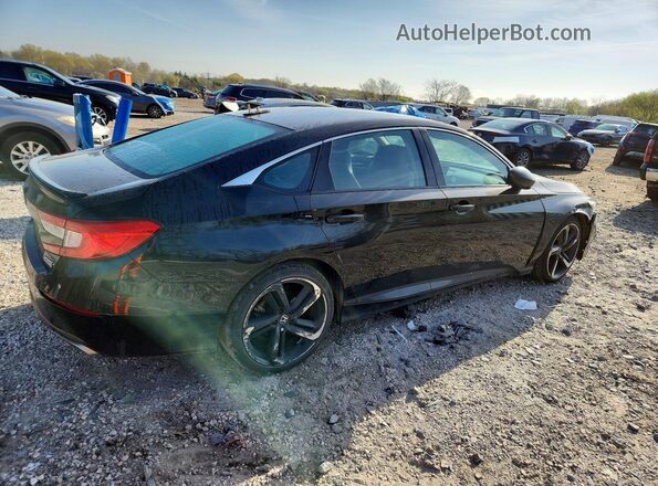 1HGCV1F45MA042633 2021 HONDA ACCORD Black 