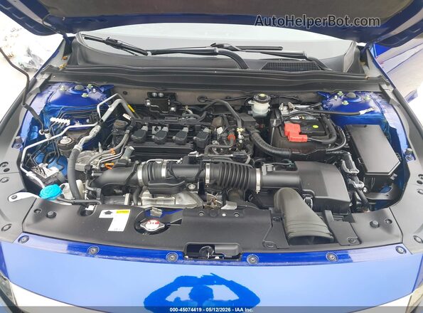 1HGCV1F45MA075289 2021 HONDA ACCORD Синий 