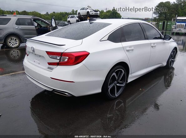 1HGCV1F45NA096001 2022 HONDA ACCORD White 