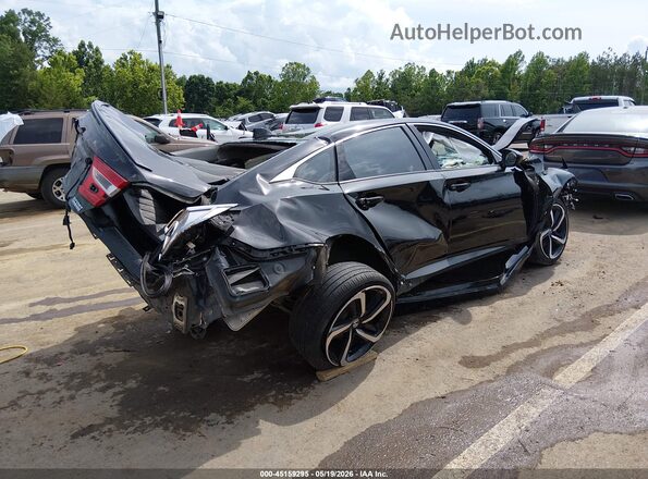 1HGCV1F45NA115761 2022 HONDA ACCORD Black Հետևի աջ