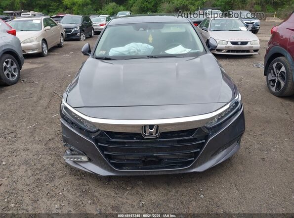 1HGCV1F46LA002205 2020 HONDA ACCORD Gray Vista del cuadro de instrumentos