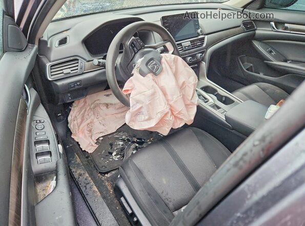 1HGCV1F46LA014550 2020 HONDA ACCORD Серый Вид панели приборов