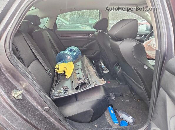 1HGCV1F46LA014550 2020 HONDA ACCORD Серый Вид задних сидений