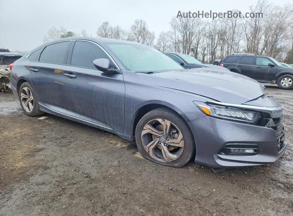 1HGCV1F46LA014550 2020 HONDA ACCORD Серый Передняя правая четверть