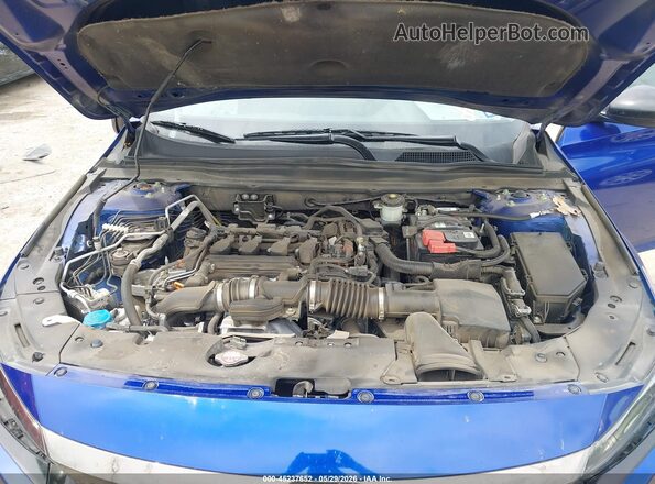 1HGCV1F46MA049865 2021 HONDA ACCORD Blue Widok z tyłu